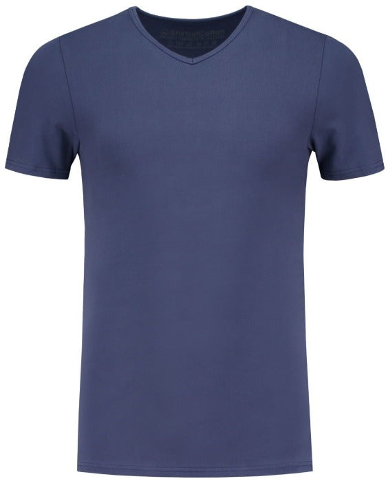 basic V-hals T-shirts ShirtsofCotton T-shirts Mouwlengte7.com