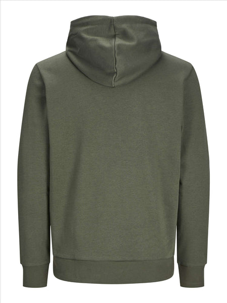 Jack & Jones Heren Trui Hoodie Standard Fit Groen