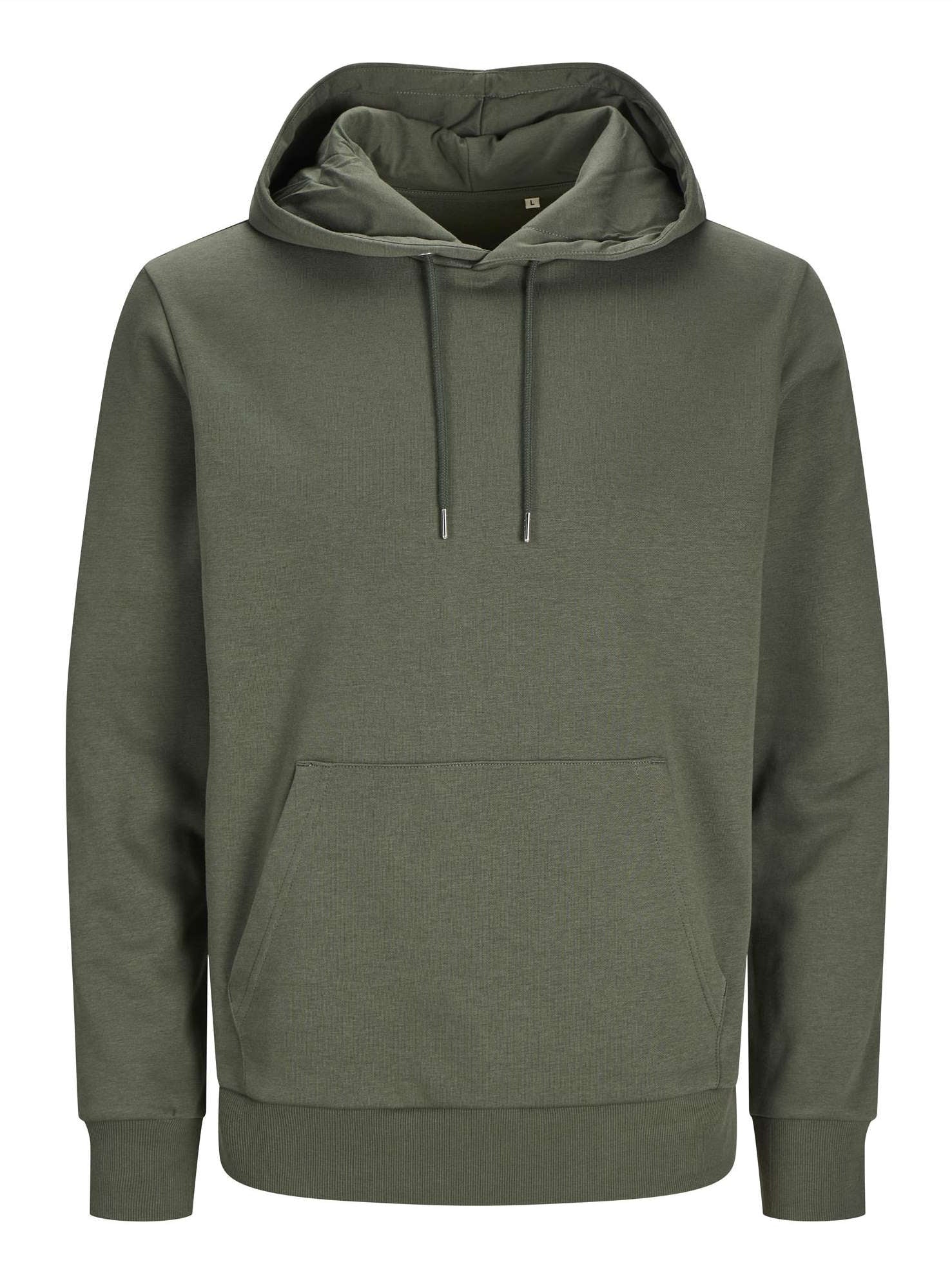 Jack & Jones Heren Trui Hoodie Standard Fit Groen