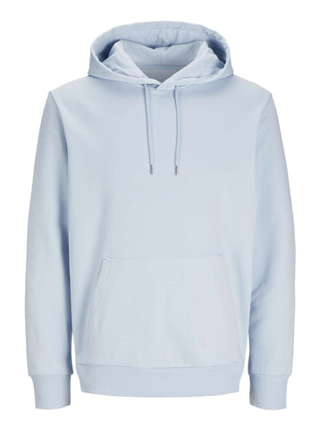 Jack & Jones Heren Trui Hoodie Standard Fit Lichtblauw