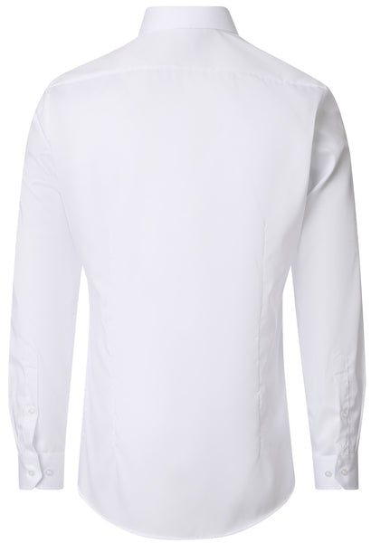 Venti Heren Overhemd Wit Twill Body Fit ML7 Achterkant