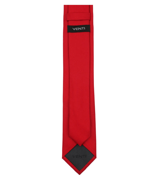 Venti Stropdas Effen Rood