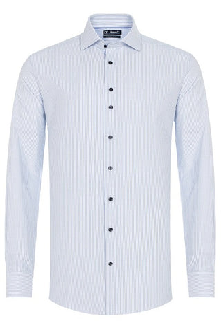 Sleeve7 Heren Overhemd Lichtblauw Oxford Extra Lange Mouwen Modern Fit