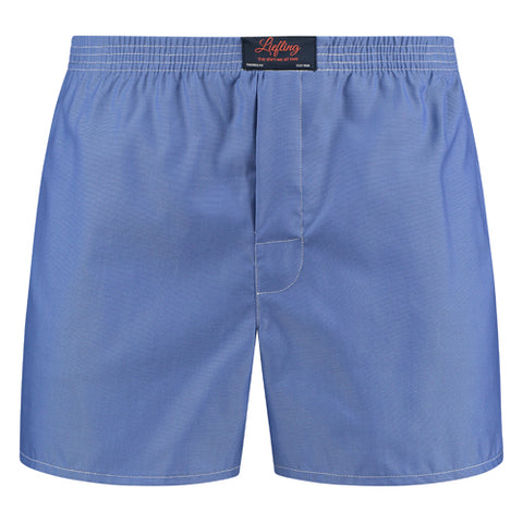 Liefling Boxershort Royal Blauw Oxford Loose