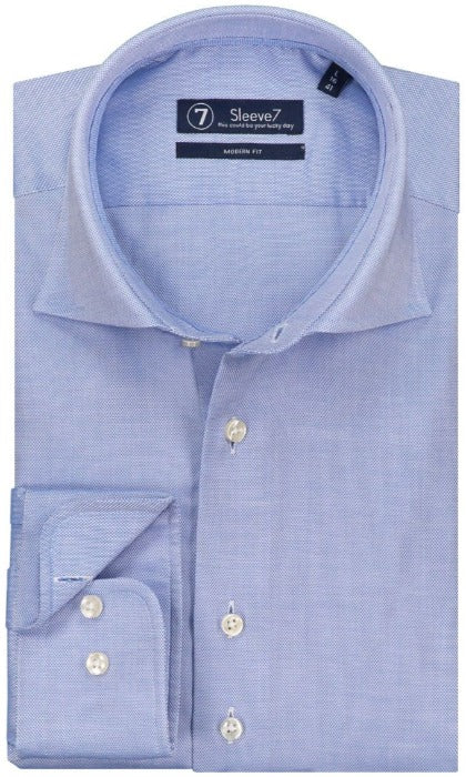Sleeve7 Overhemd Donkerblauw Panama Oxford
