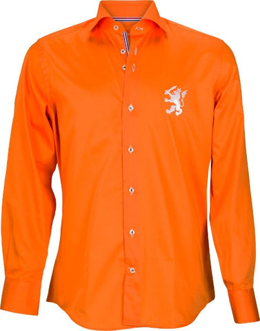 ShirtsofHolland Oranje Met Witte Leeuw